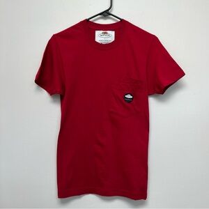 Men’s Cedric Charlier Fruit of The Loom T-shirt Size XS In Red